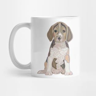 dog drawing full color Mug